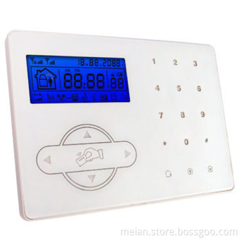 Touch Keypad Wireless Alarm with Built-in Sound Siren and 433/868MHz Wireless Frequency